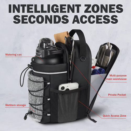 Align's Mini Fitness Magnetic Crossbody Gym Bag